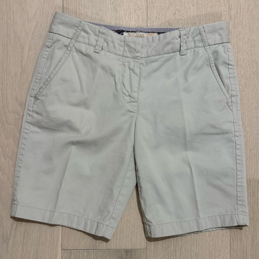 J. Crew Chino Light Tan Khaki Shorts - Picture 2 of 10